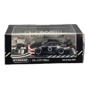 Tarmac 1:64 Porsche 997 Old & New matt black